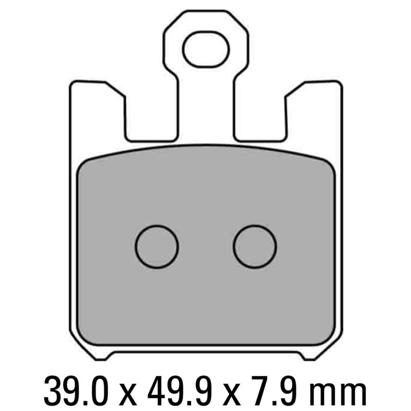 FERODO Brake Disc Pad Set - FDB2164 ST