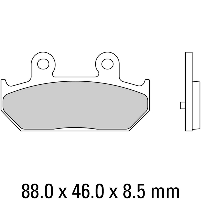 FERODO Brake Disc Pad Set - FDB2173 ST