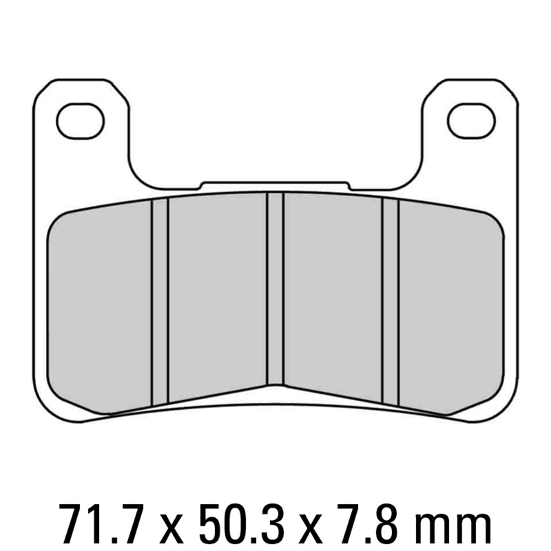 FERODO Brake Disc Pad Set - FDB2178 ST