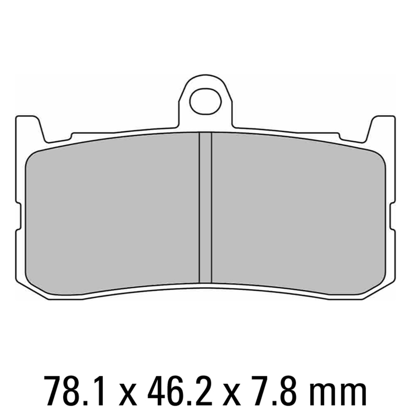 FERODO Brake Disc Pad Set - FDB2252 ST