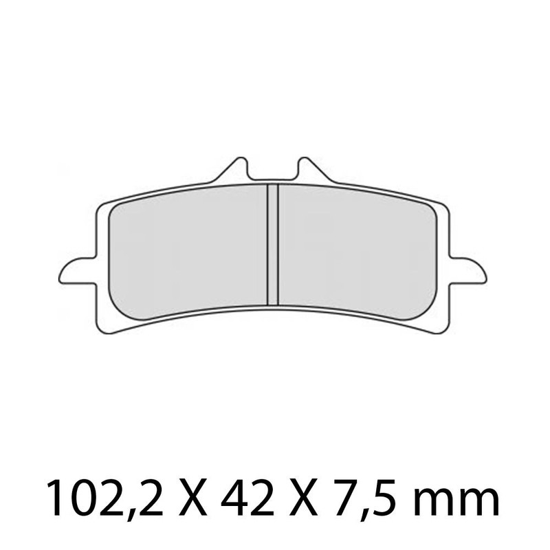 FERODO Brake Disc Pad Set - FDB2260 ST