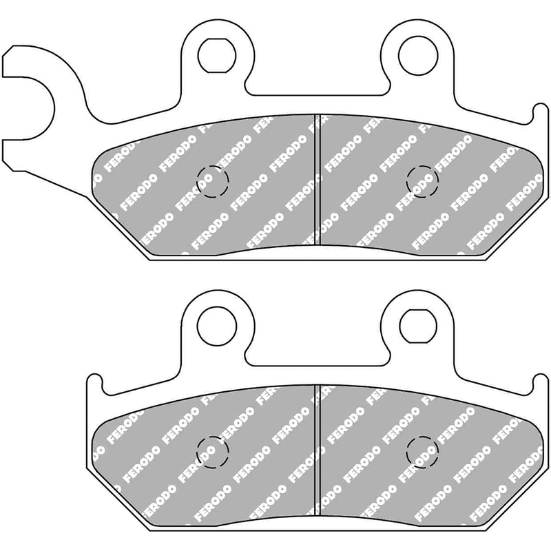 FERODO Brake Disc Pad Set - FDB2302 SG Sinter Grip SG Compound - Road, Off-Road or Competition