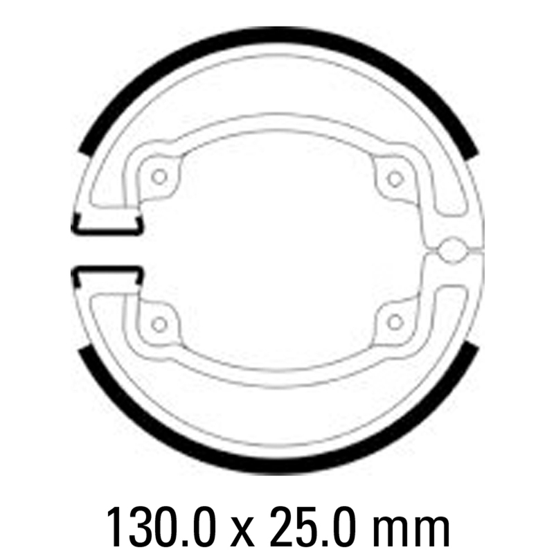 FERODO ECO  Brake Shoe Set - FSB958 EF