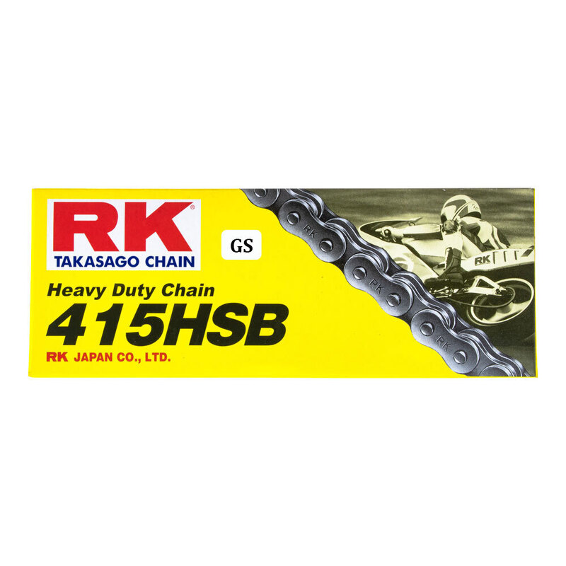 RK CHAIN 415 HEAVY DUTY - 130 LINK - GOLD