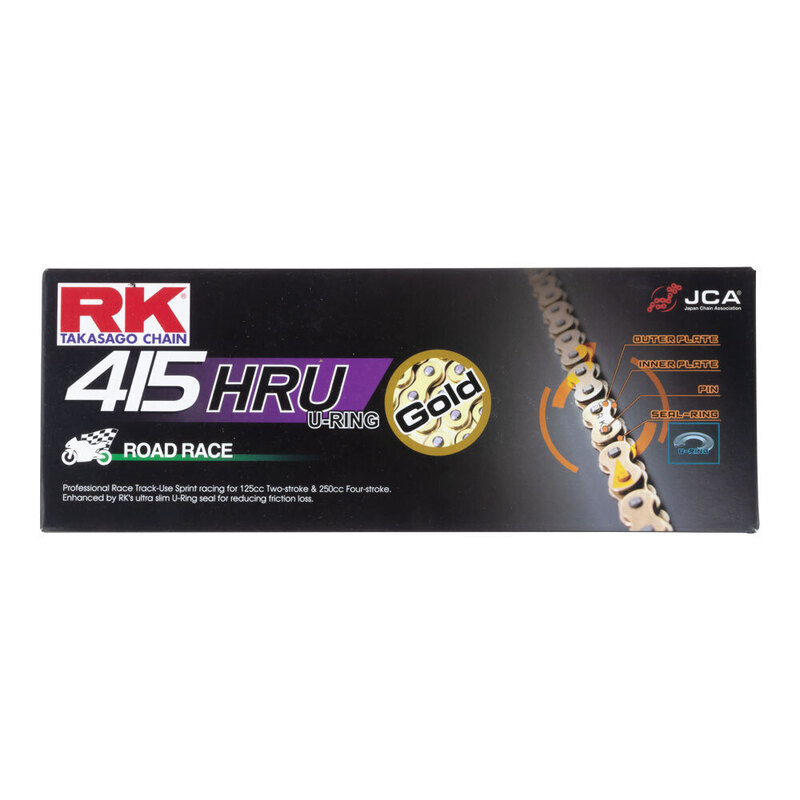 RK CHAIN 415HRU - 136 LINK - GOLD