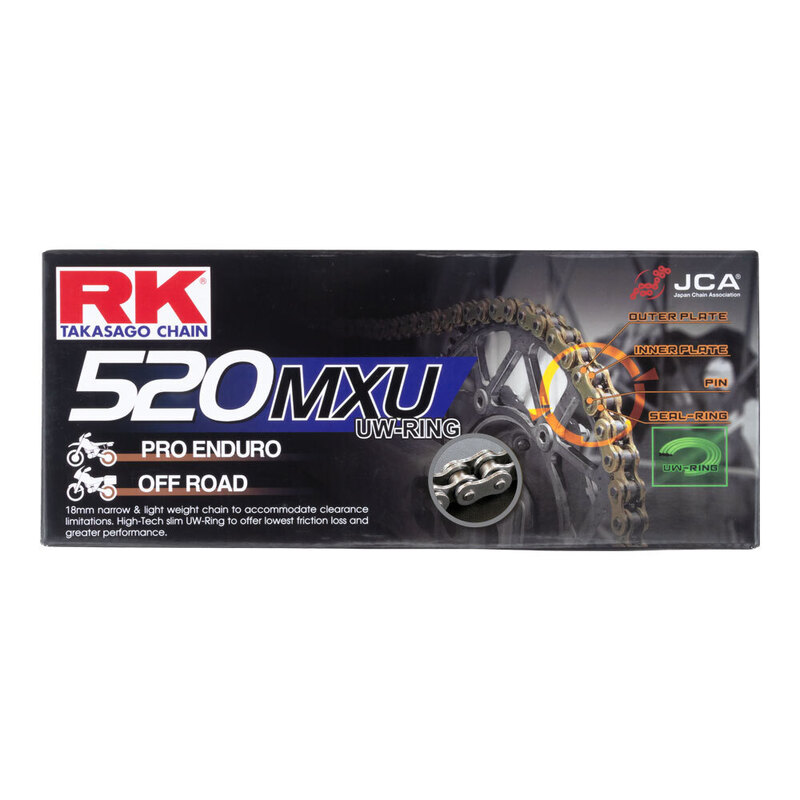RK CHAIN 520MXU - 120 LINK