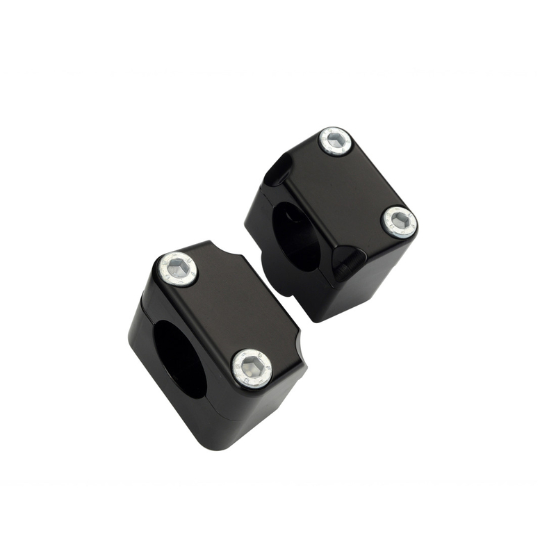 Accossato Handlebar Adapter Kit 22-28mm with 22mm Riser black