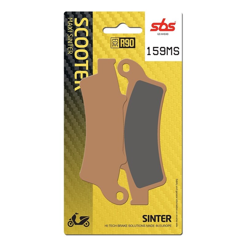 SBS SINTERED BRAKE PADS MAXI SCOOTER (SBS 761)