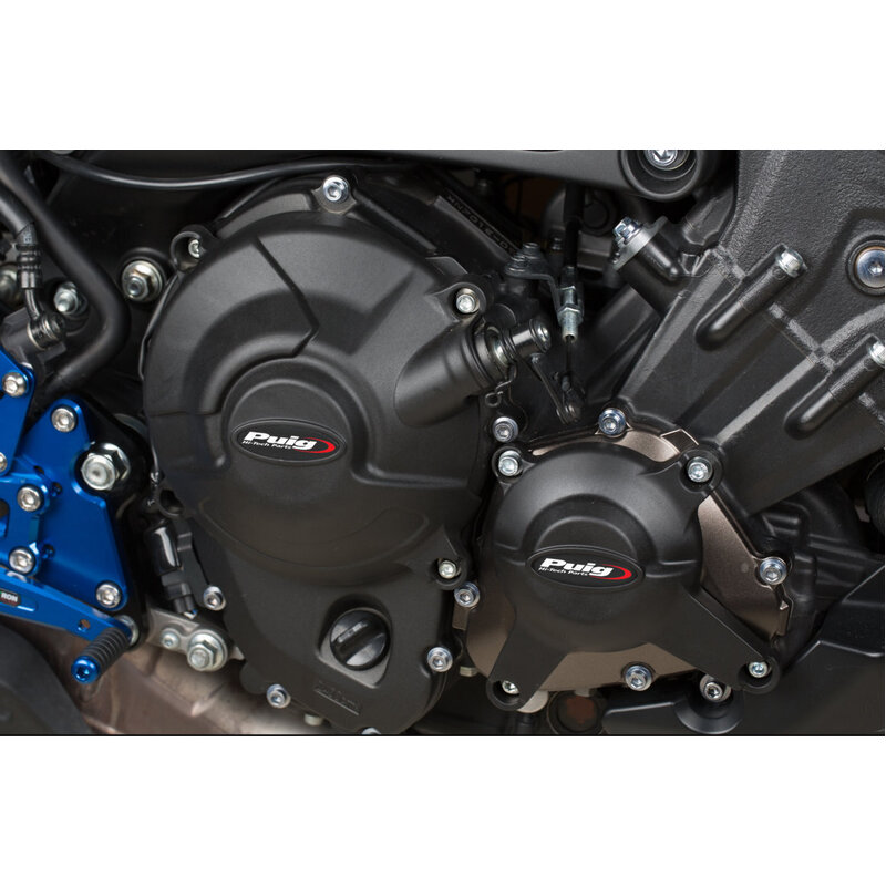 Puig Engine Protective Cover Compatible with Various Yamaha Models