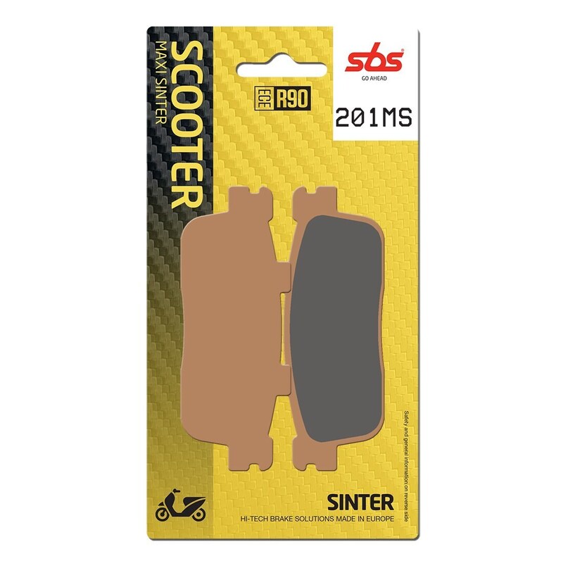 SBS SINTERED BRAKE PADS MAXI SCOOTER (SBS 847)