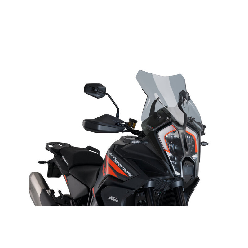 Puig Touring Screen Compatible with KTM Super Adventure R/S 2021 - Onwards (Light Smoke)
