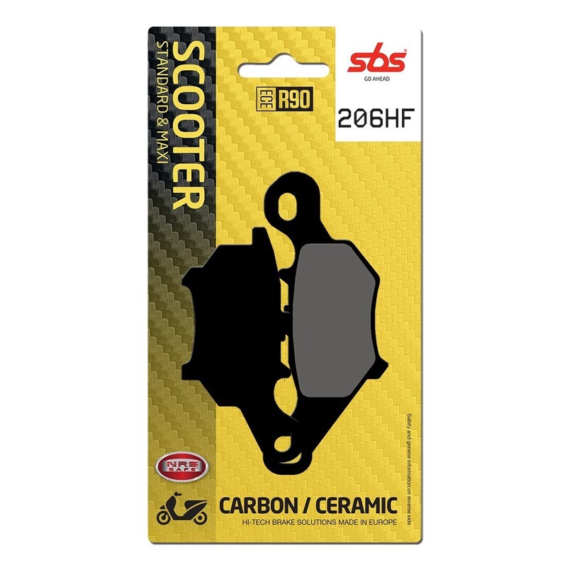 SBS FRICTION - Ceramic Front Scooter Brake Pads (SBS 874)