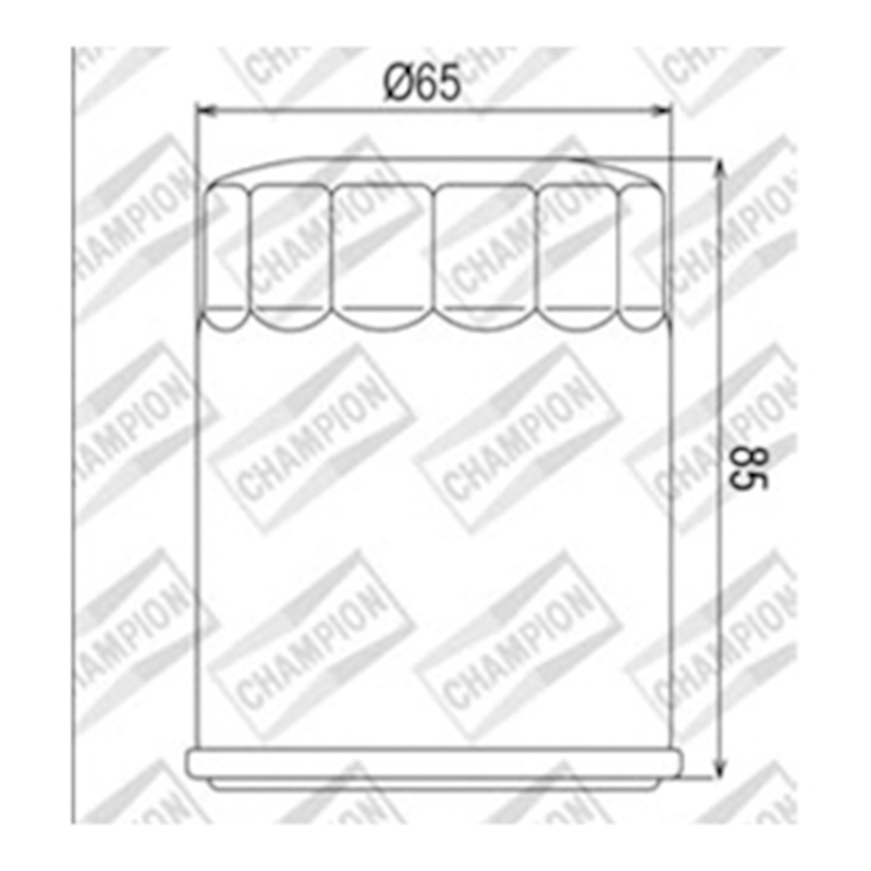 OIL FILTER CHAMPION - COF521 (621)