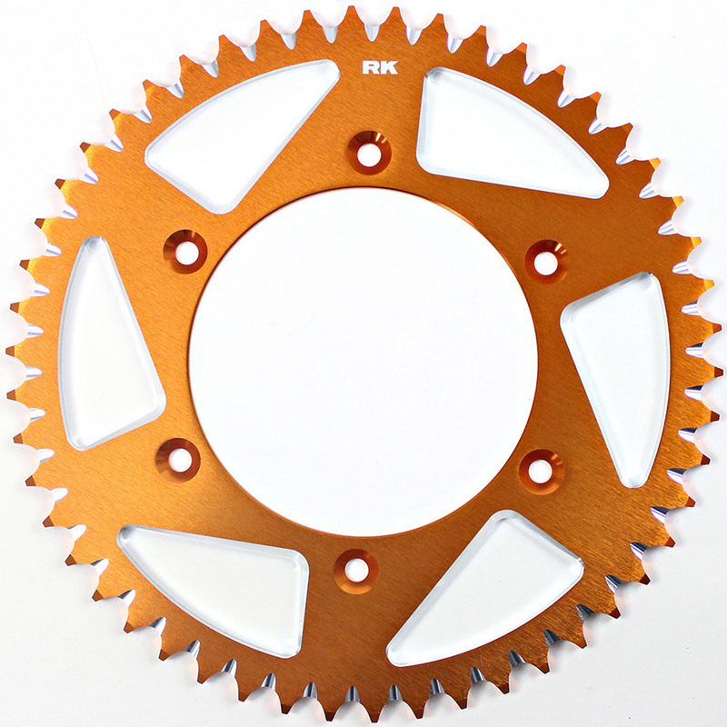 RK ALLOY RACING SPROCKET - 48T 520P - ORANGE