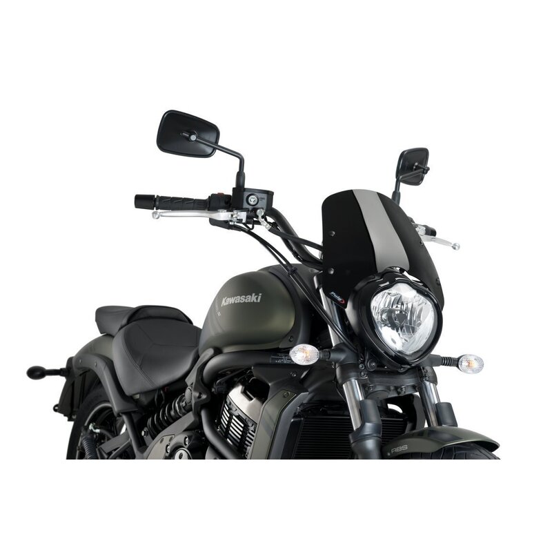 Puig New Generation Sport Screen to Suit Kawasaki Vulcan S (Black)