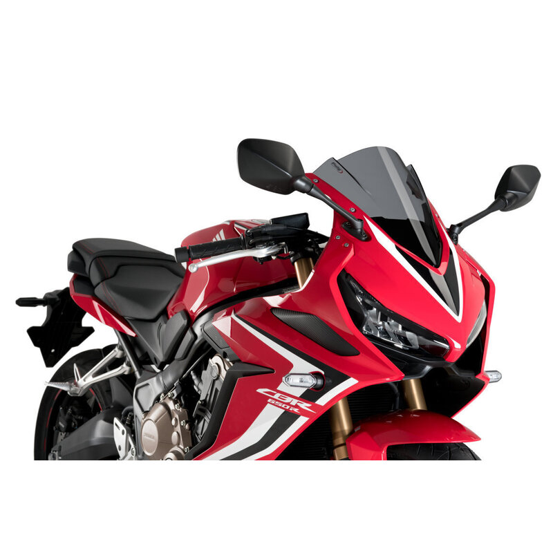 Puig Z-Racing Screen Compatible With Honda CBR650R 2019 - 2020 (Dark Smoke)