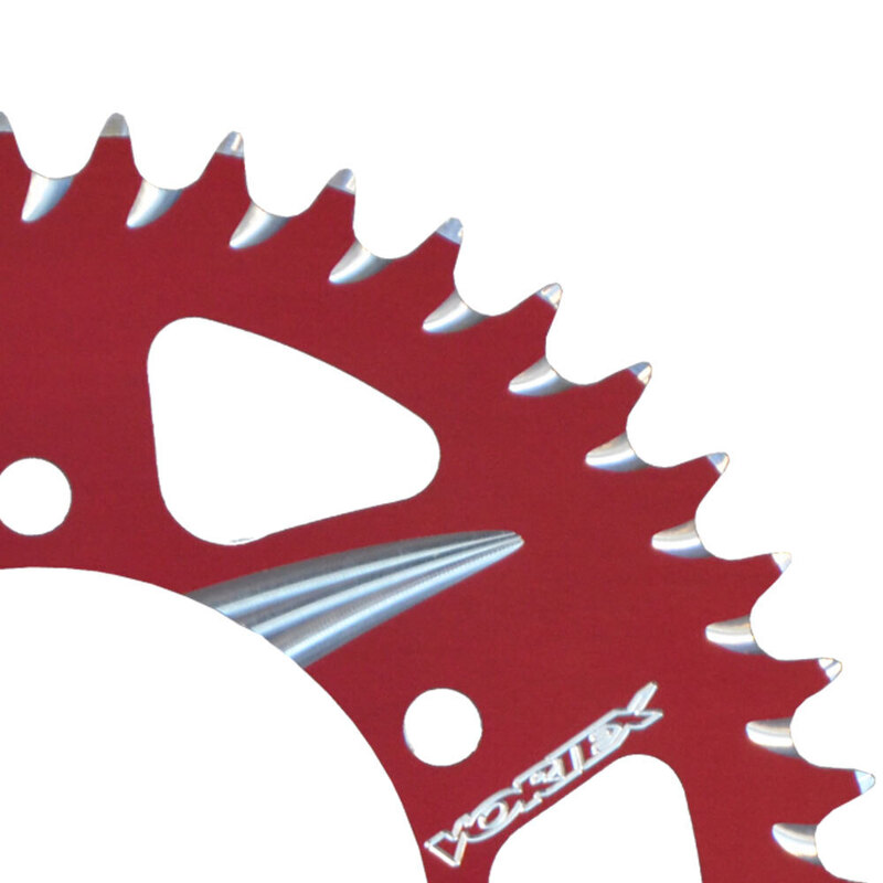 VORTEX ALLOY REAR SPROCKET 525-36T - RED 