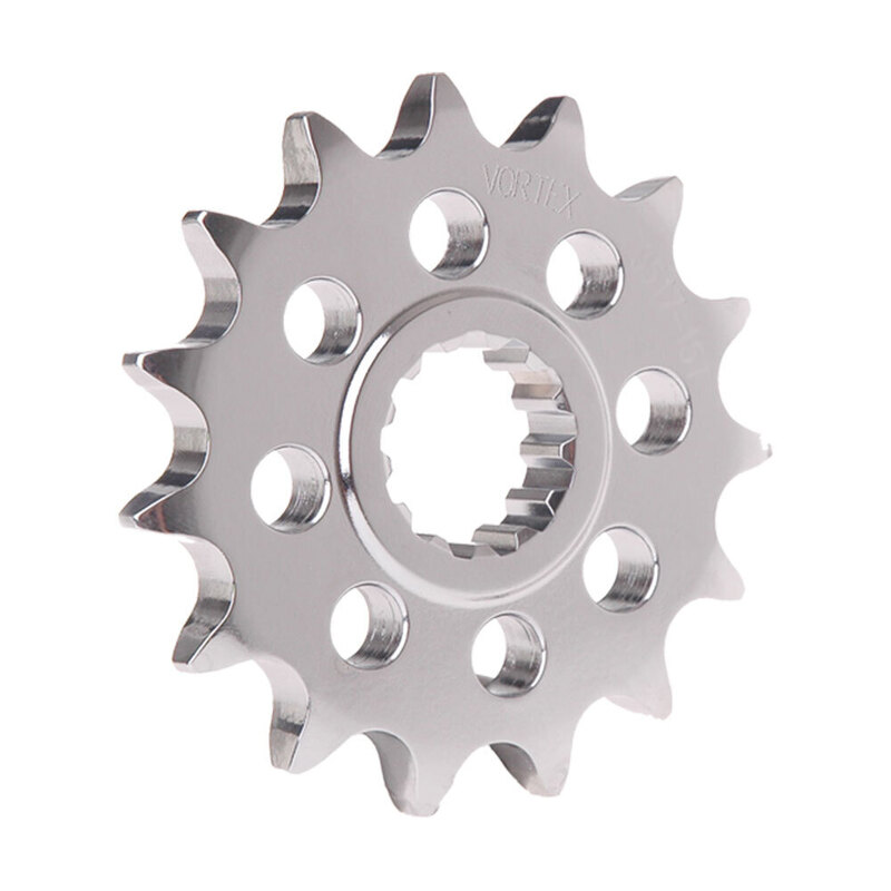 VORTEX STEEL FRONT SPROCKET 520-12T - NICKEL
