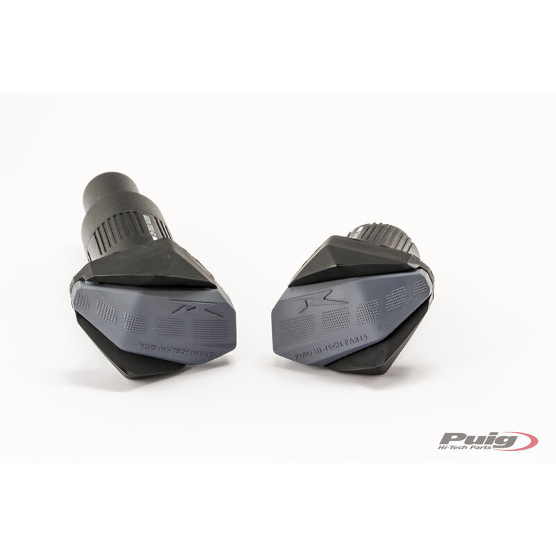 Puig R12 Frame Sliders Compatible With Kawasaki ZX14R 2006 - 2011 (Black)