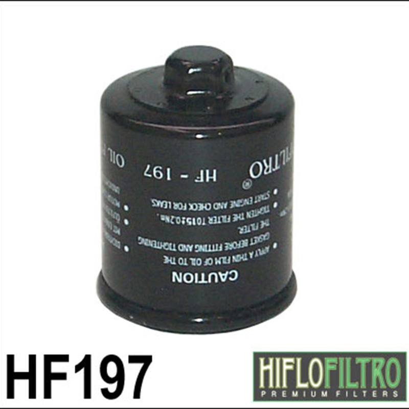 HIFLOFILTRO - OIL FILTER  HF197 (With Nut) CTN50