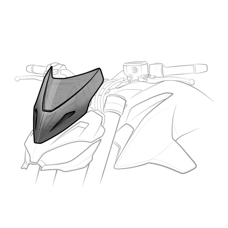 Puig New Generation Sport Screen For Yamaha XT660X (2007-2016) - Smoke