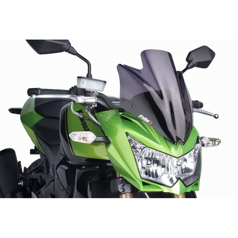 Puig New Generation Sport Screen Compatible With Kawasaki Z750/R (Dark Smoke)