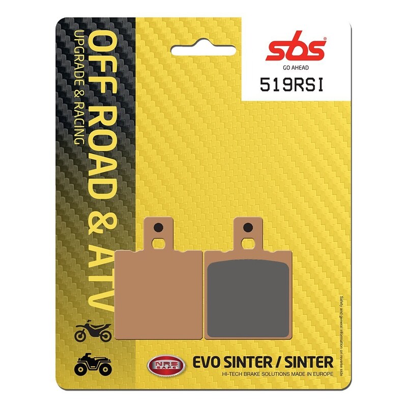 SBS RACING BRAKE PADS OFFROAD FR/RR (SBS 138)