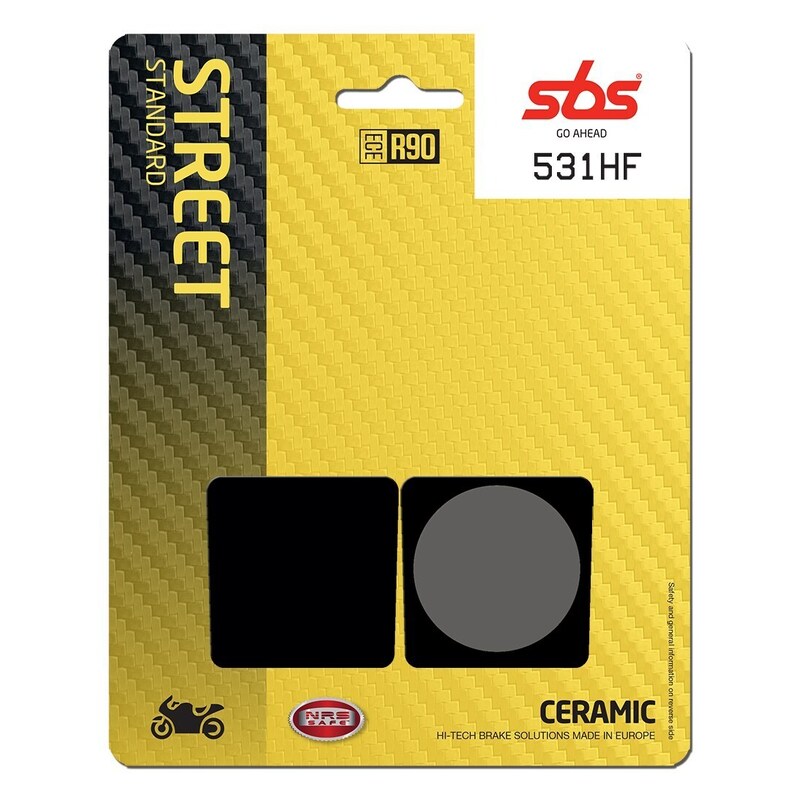 SBS FRICTION - Ceramic Front Brake Pads