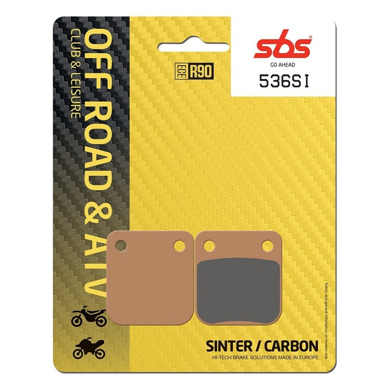 SBS SINTERED BRAKE PADS OFF ROAD FR/R (SBS 100)