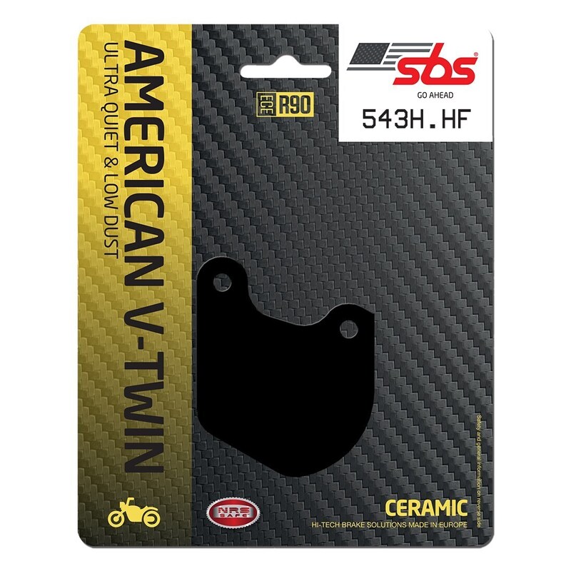 SBS FRICTION - Ceramic Front / Rear H-D Brake Pads
