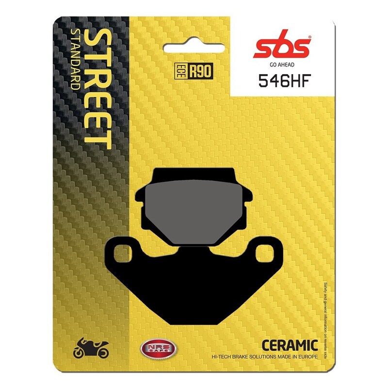 SBS FRICTION - Ceramic Front / Rear Brake Pads (SBS 135 & 586)