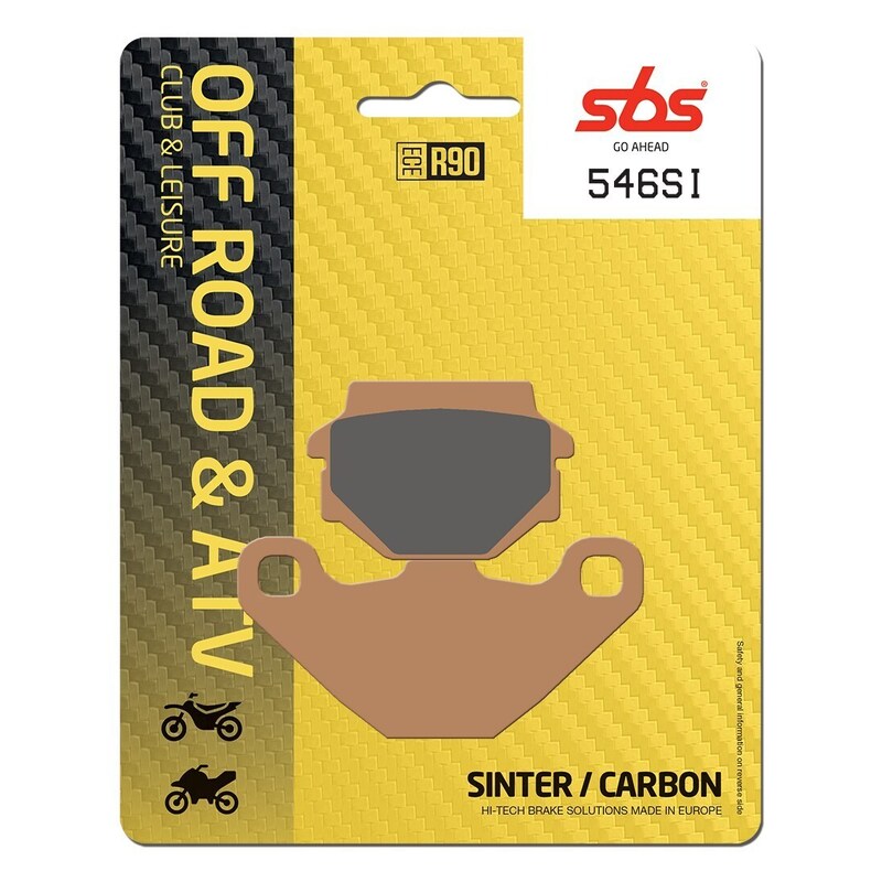 SBS FRICTION - Sinter Front / Rear Off Road Brake Pads (SBS 135 & 586)