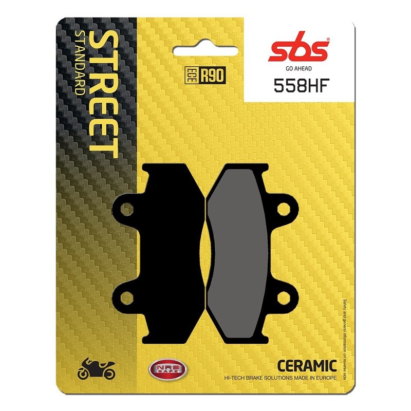 SBS CERAMIC BRAKE PADS FRONT / REAR (SBS 104)