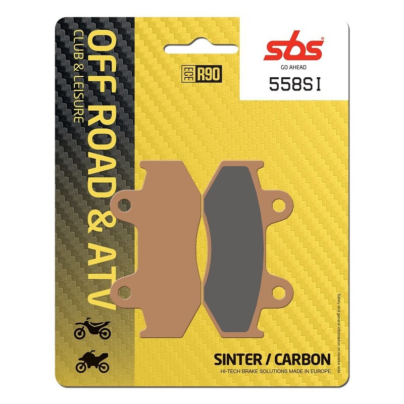 SBS SINTERED BRAKE PADS OFF ROAD FR/R (SBS 104)