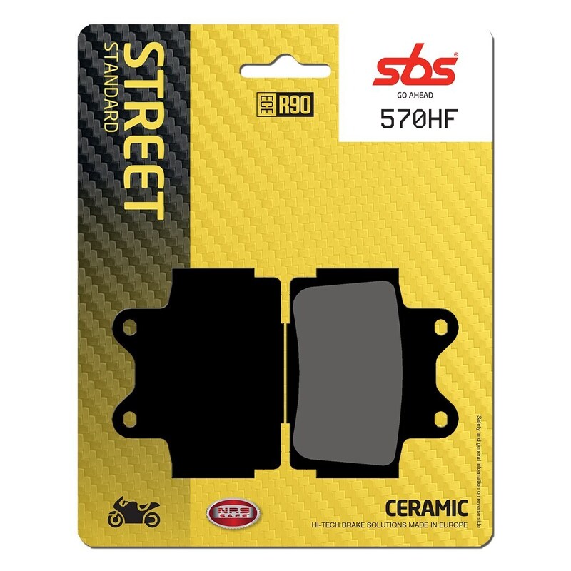 SBS FRICTION - Ceramic Front / Rear Brake Pads