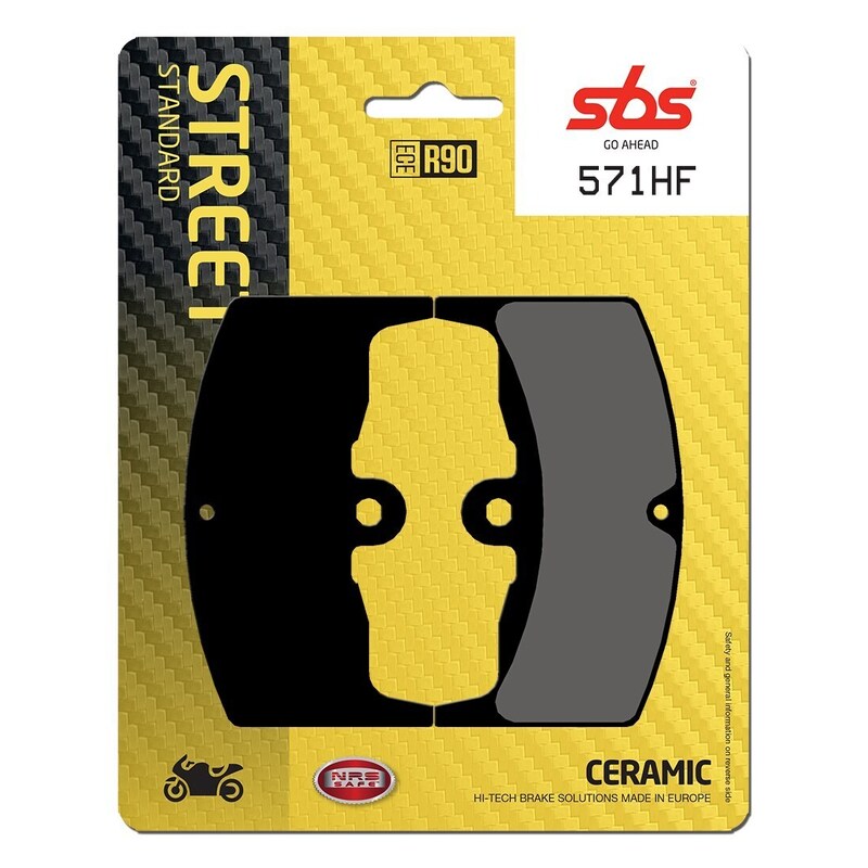 SBS FRICTION - Ceramic Front / Rear Brake Pads (BENDIX PACKAGING)