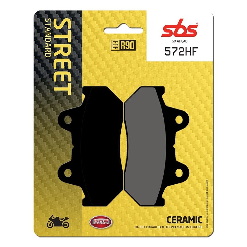 SBS CERAMIC BRAKE PADS FRONT / REAR (SBS 127)