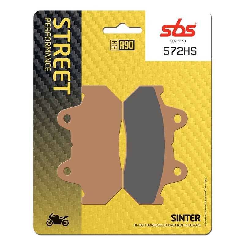 SBS SINTERED BRAKE PADS FRONT ROAD (SBS 127)