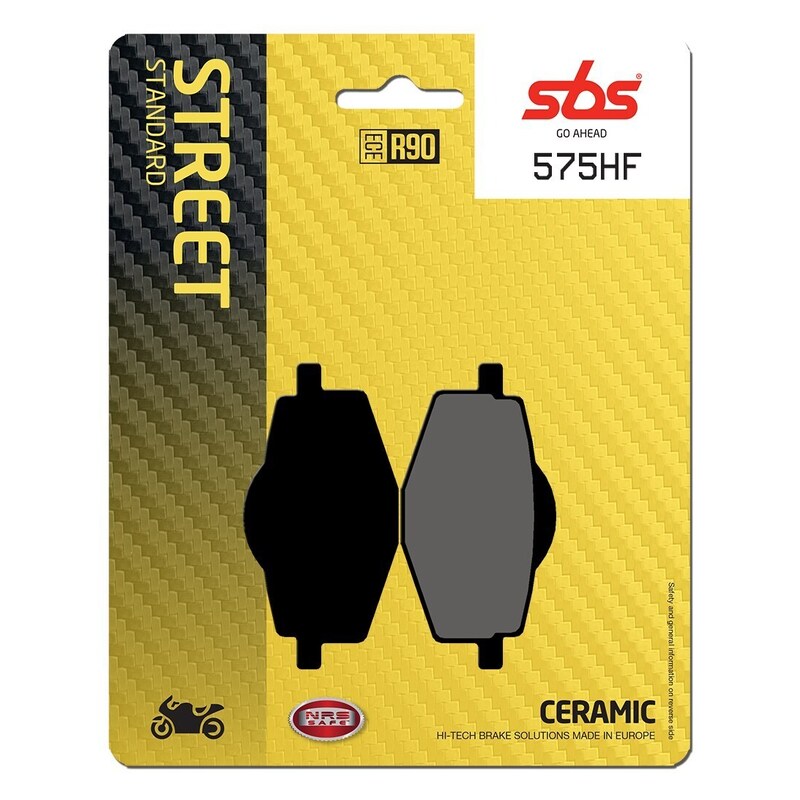 SBS CERAMIC BRAKE PADS FRONT / REAR (SBS 107)