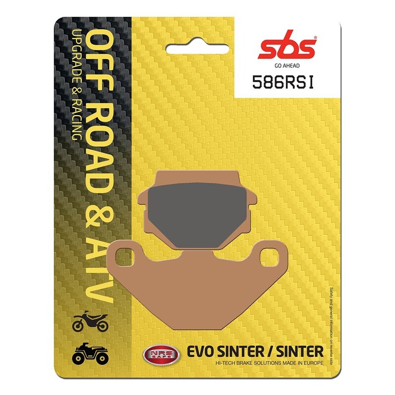 SBS RACING BRAKE PADS OFFROAD FR/RR