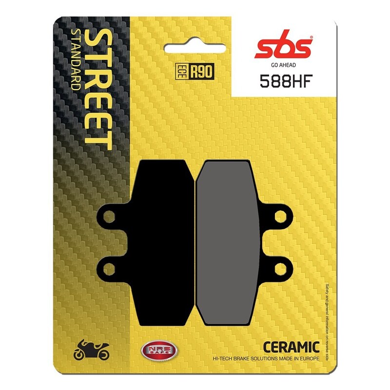 SBS CERAMIC BRAKE PADS FRONT / REAR (SBS 108)