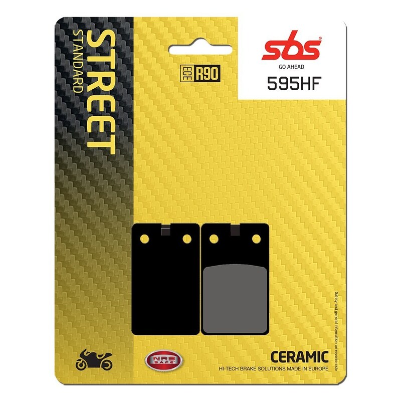 SBS CERAMIC BRAKE PADS FRONT / REAR (SBS 132)