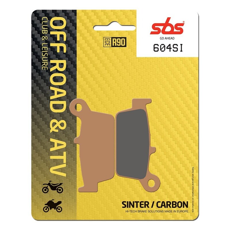 SBS SINTERED BRAKE PADS OFF ROAD FR/R (SBS 144)