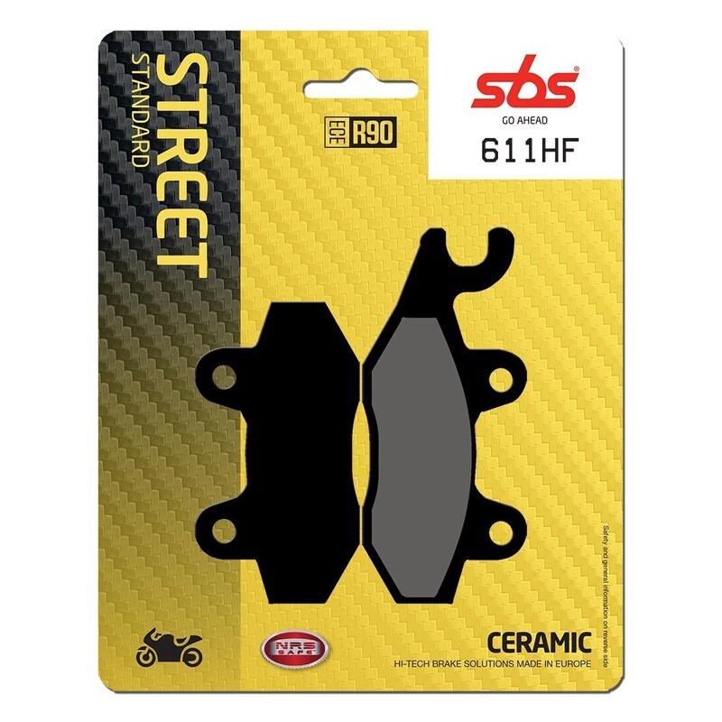 SBS FRICTION - Ceramic Front / Rear Brake Pads (SBS 197)