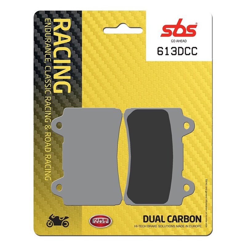 SBS FRICTION - Dual Carbon Classic Front Brake Pads (Track Use)