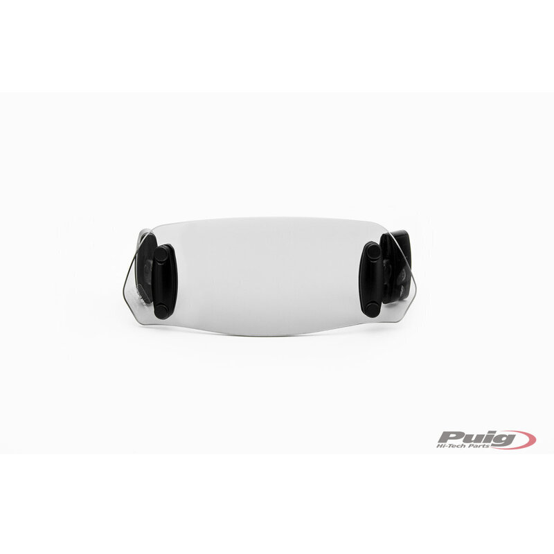 Puig Multi-Regulable Visor Clip-On (Size & Colour: 90x230mm, Smoke)