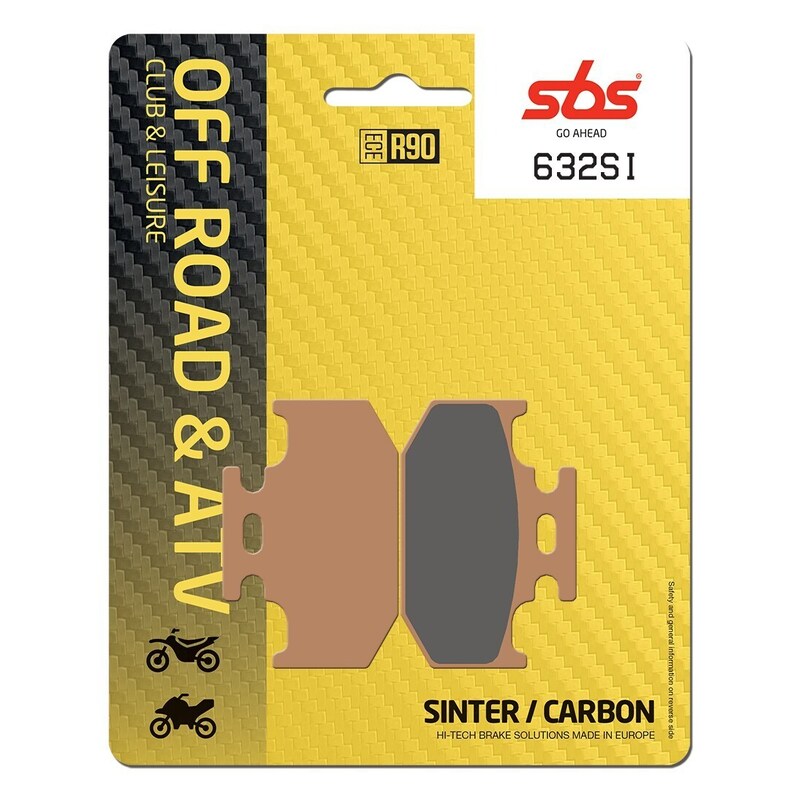 SBS SINTERED BRAKE PADS OFF ROAD FR/RR