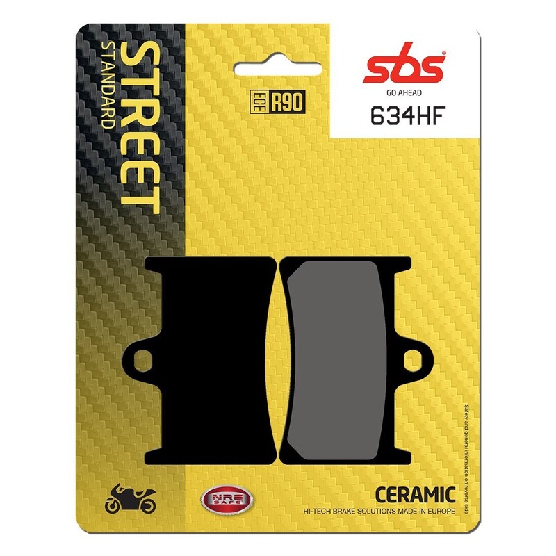 SBS FRICTION - Ceramic Front Brake Pads (SBS 198)