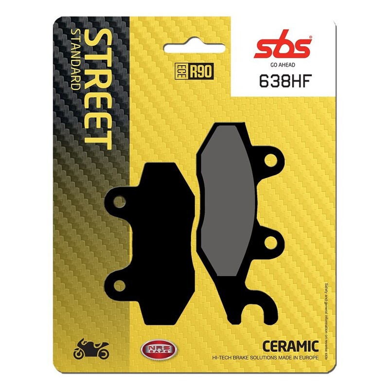 SBS CERAMIC BRAKE PADS FRONT / REAR (SBS 134)