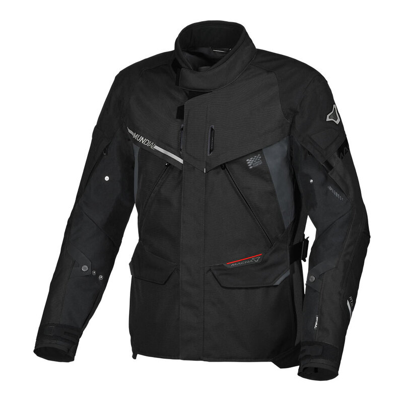 Macna Mundial Jacket Black XL